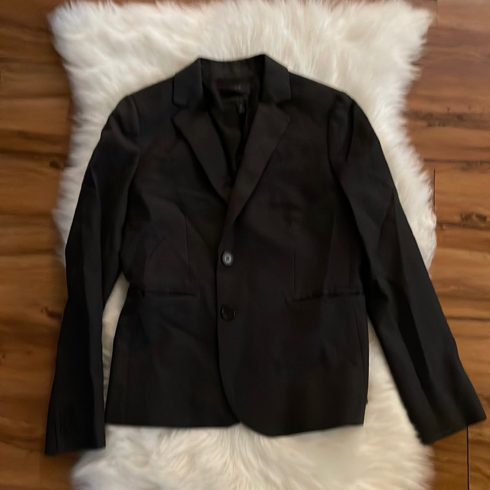 J.Crew Super 120s Black Blazer